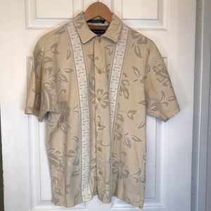 Tommy Hilfiger Hawaiian Camp Style Shirt Florals